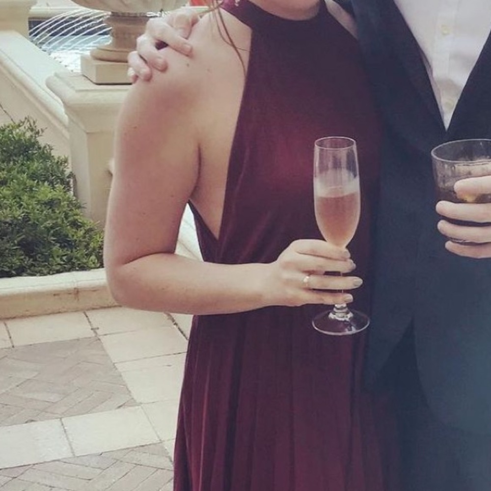 ASOS floor length dress